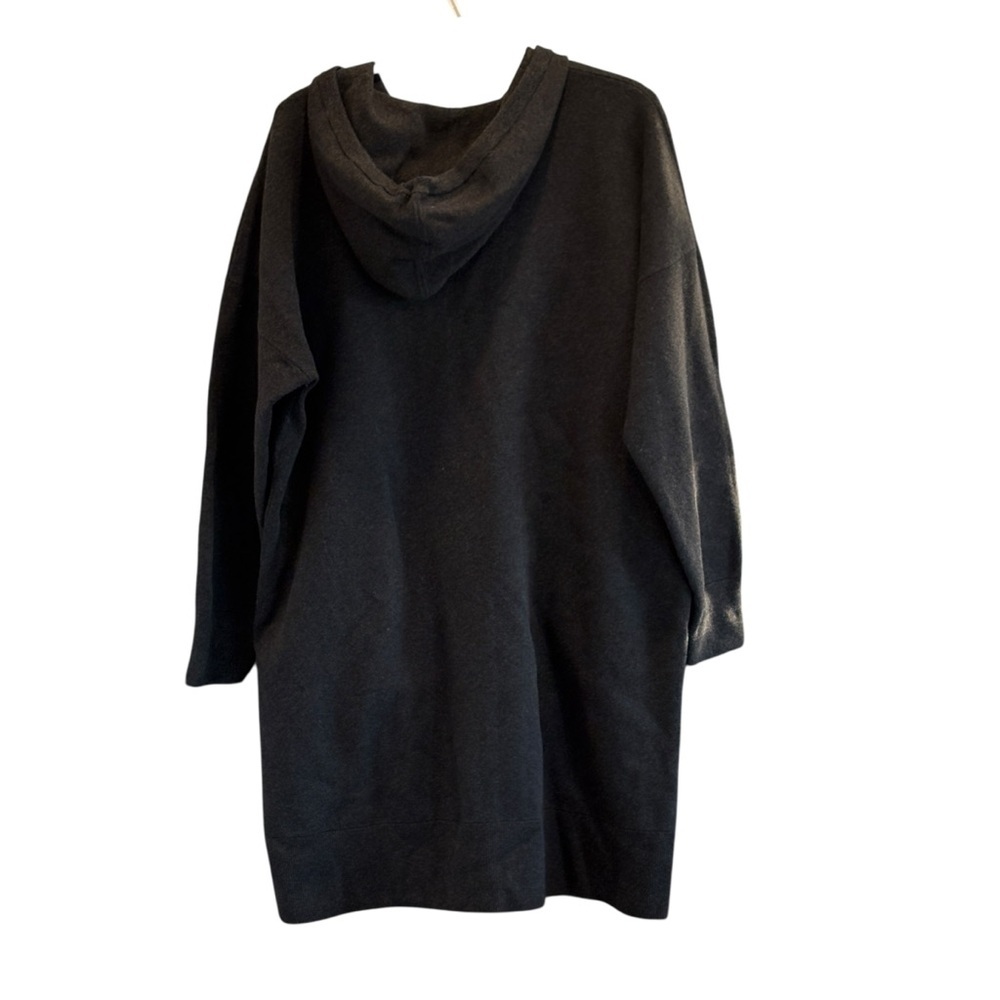 Madewell Womens Hoodie Sweater Dress Size XL Charcoal Gray - Picture 10 of 11